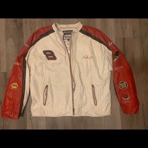 Dale Earnhardt Jr. Wilsons Leather Jacket sz 2XL